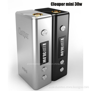 Newest Cloupor Mini 30W Ecig Box Mod Wholesale (without battry)